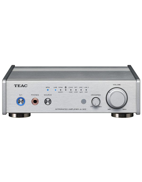 TEAC AI-303 USB DAC & Amplifier Silver < High-End | Nakas Music Cyprus