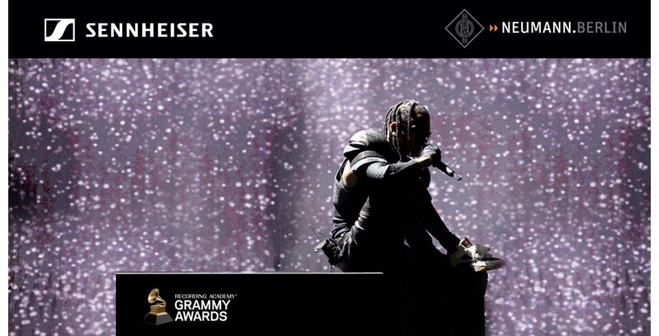 Sennheiser & Neumann star at the 66th Grammy Awards