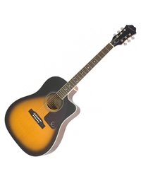 EPIPHONE AJ-220SCE Solid Top Vintage Sunburst Ηλεκτροακουστική Κιθάρα