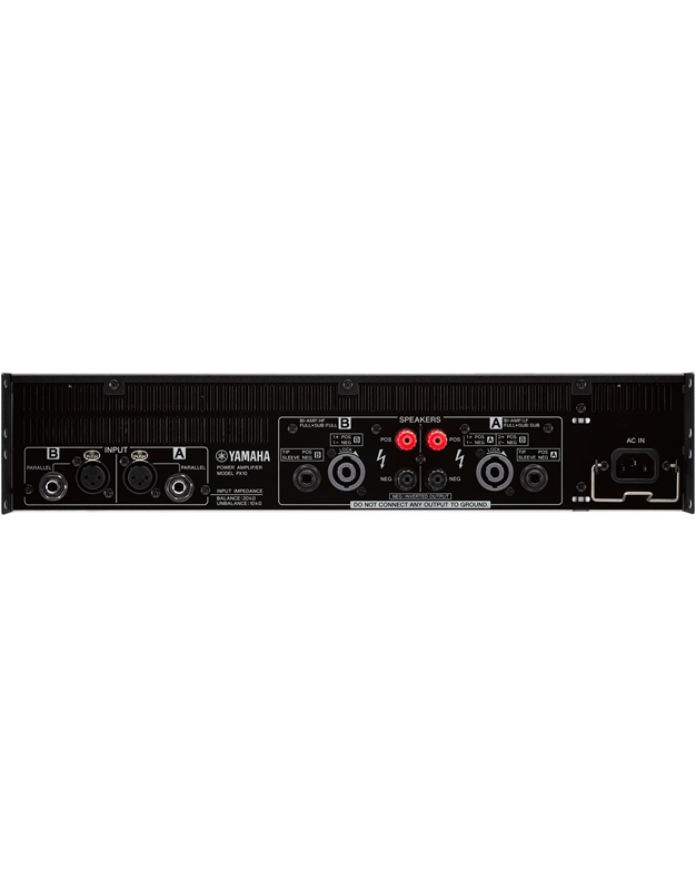 YAMAHA PX-10 Power Amplifier 2x1200@4Ω