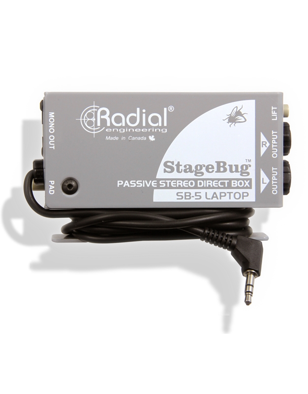 RADIAL StageBug SB-5 Passive Laptop DI Box