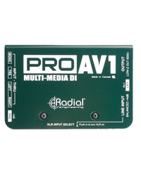RADIAL PRO-AV1 Passive Di Box Multimedia DI