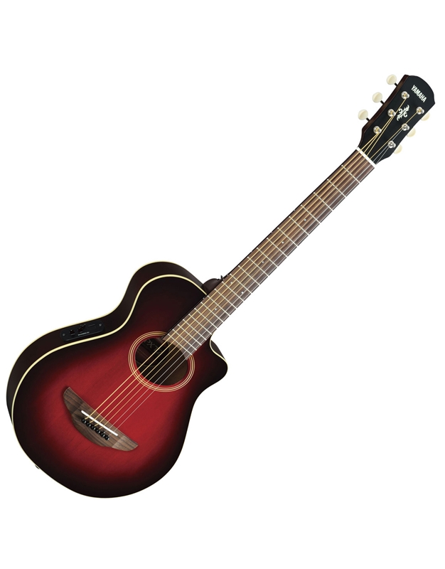 YAMAHA APX T2 Dark Red Burst Electro Acoustic Guitar