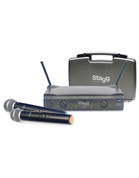 STAGG SUW-50-MM-FH 2 Channel Wireless Microphone System