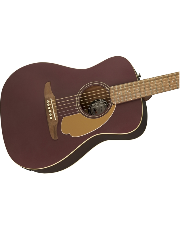 FENDER Malibu Player BURGUNDY SATIN WN Electroacoustic Guitar