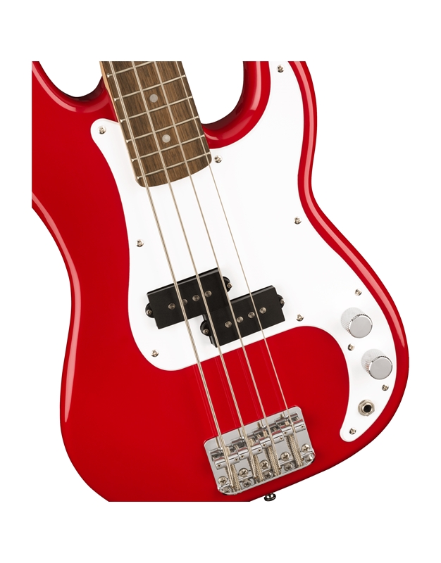 FENDER Mini Precision Bass Laurel Dakota Red Electric Bass