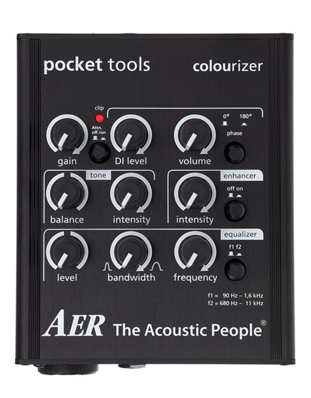 AER Pocket Tool Colourizer 2 Preamplifier for Microphones or Line Signals