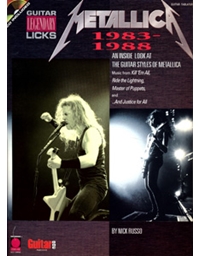 Metallica 1983-1988-Guitar legendary licks