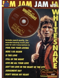 Jam with Whitesnake-Βιβλίο + CD