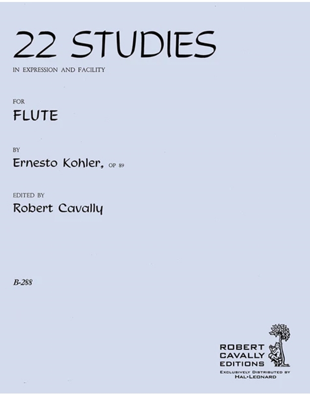 Kohler – 22 Studies Op.89