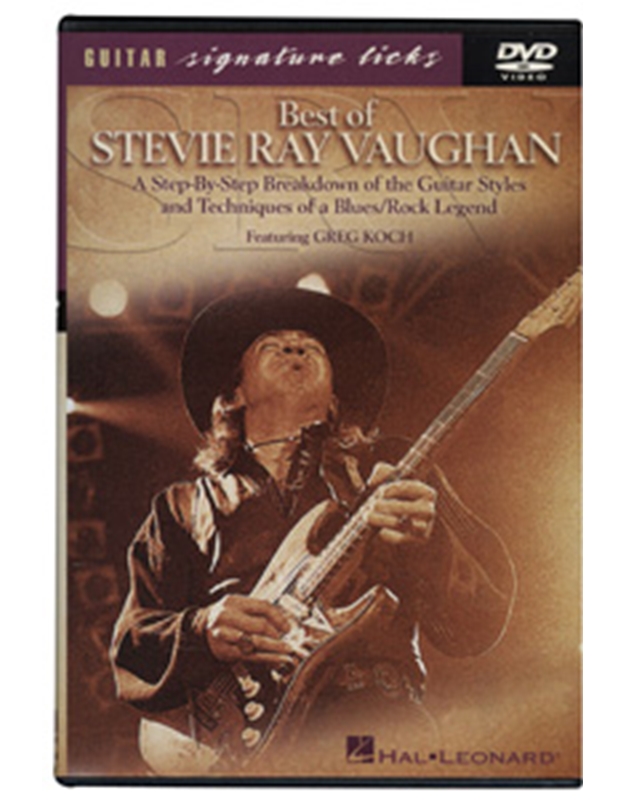 Guitar Signature Licks-Best of Stevie Ray Vaughan