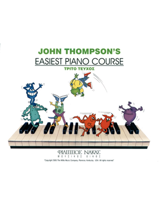 John Thompson-Easiest Piano Course 3rd book