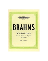 Brahms -  Variationen -Paganini Op.35 I