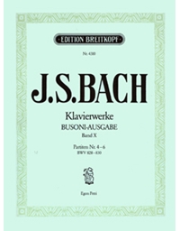 J.S. Bach - Klavierwerke (Busoni-Ausgabe) Band X / Breitkopf editions