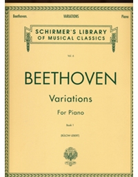 Ludwig Van Beethoven - Variations I / Εκδόσεις Schirmer