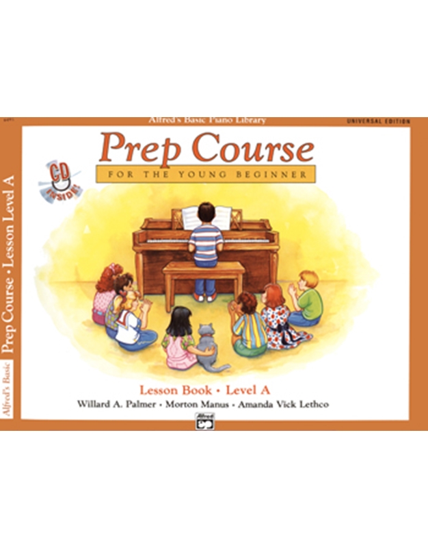 Alfred's Prep-Course Lesson A - Book + CD