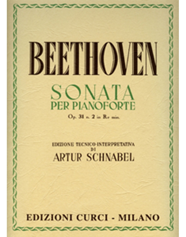 Beethoven - Sonata per Pianoforte Op. 31 n.2 in Re min.