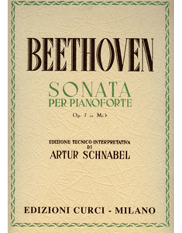 Beethoven - Sonata per pianoforte Op. 7 in Mi b