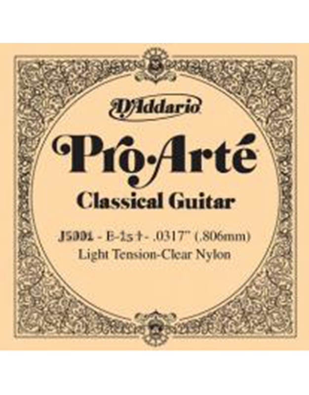 D'Addario J5001 Classical Guitar String (Black)