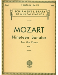 W. A. Mozart - Nineteen Sonatas Book I / Schirmer editions