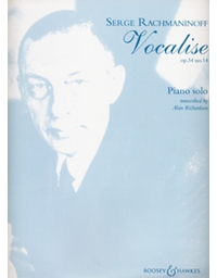 Serge Rachmaninoff - Vocalise op. 34, no. 4 / Boosey & Hawkes editions