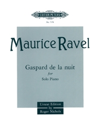 Maurice Ravel - Gaspard de la Nuit for Solo Piano (Urtext) / Peters editions