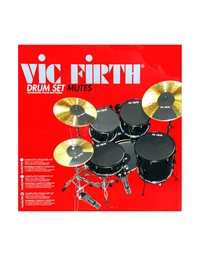 VIC FIRTH Drum Set Mutes   (10’, 12’, 14΄, 14’, 16-18’, 18-20’, 20’)