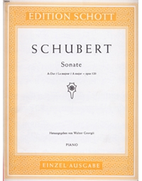  Schubert - Sonata  Op.120 (A Maj)