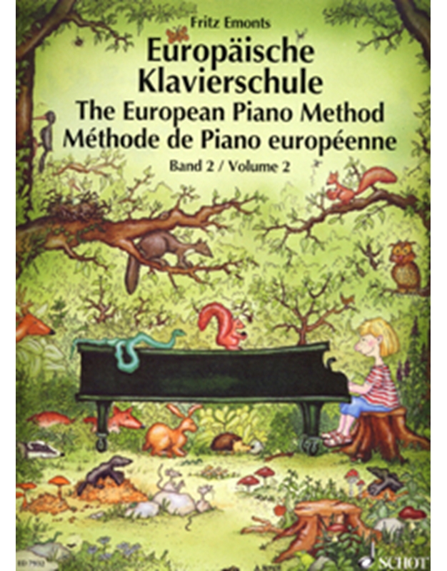 Emonts Fritz - The European Piano Method (Volume 2)