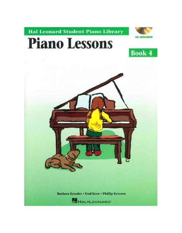 Student Piano Library Lessons 4 Book (B/AUD)