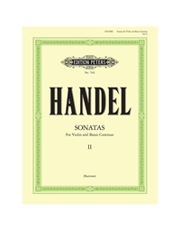 George F. Handel - Violin Sonatas Vol. 2 / Peters Edition (Urtext)