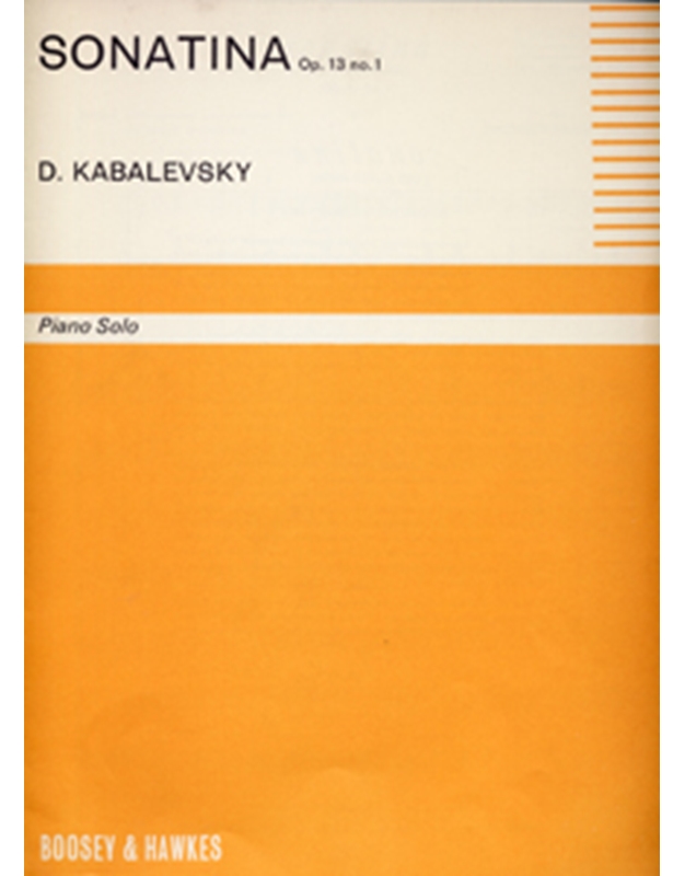  Kabalevsky - Sonatina Op 13 No.1