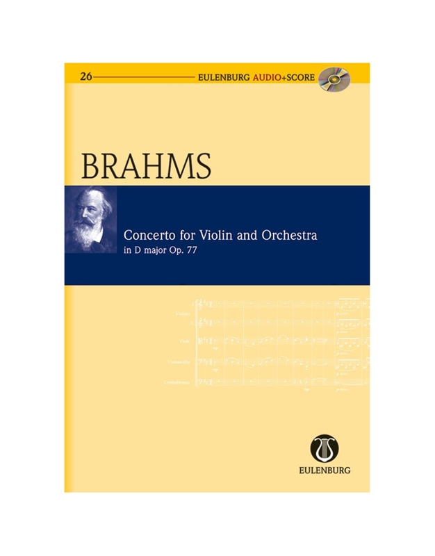 Brahms - Concerto In D Major op.77 Sc/Cd