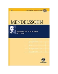 Mendelssohn - Symphony N.4 In A Major Op.90 Sc/Cd