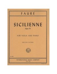 Faure - Sicilienne Op.78
