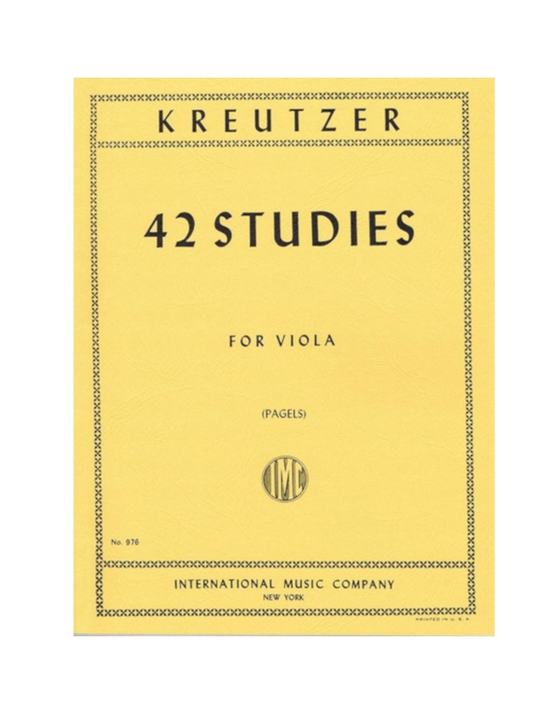 KREUTZER 42 STUDIES