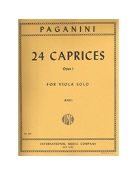 PAGANINI 24 CAPRICES OP.1