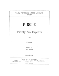 Rode - 24 Caprices
