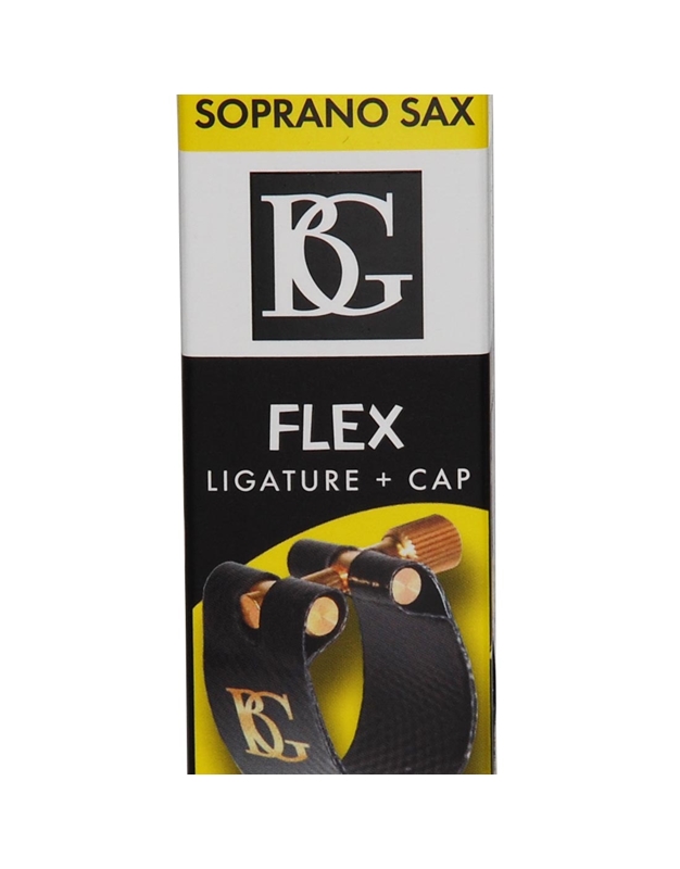 BG Ligature & Cap Flex for Soprano Saxophone 