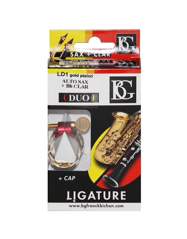 BG Ligature LD1 for Clarinet & Αlto Saxophone 