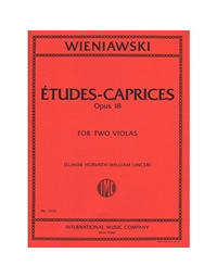 WIENIAWSKI CAPRICES - ETUDE OP.18