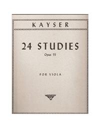 KAYSER 24 STUDIES OP.55