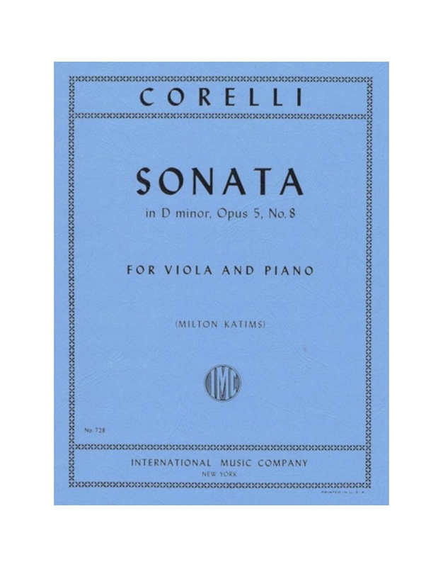 Corelli - Sonata Ιn D Μinor Op5