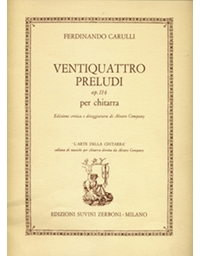 Carulli Ferdinado - Ventiquattro Preludi op. 114 per Chitarra