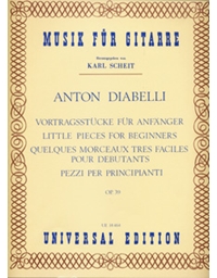 Diabelli  Antoni - Little Pieces for Beginners Op. 39