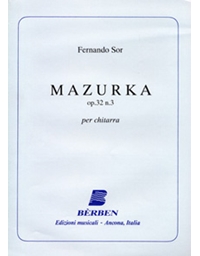 Sor Fernando  - Mazurka op. 32 n. 3 per chitarra