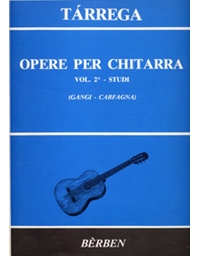 Tarrega Francesco- Opere per Chitarra (vol. 2o Studi)
