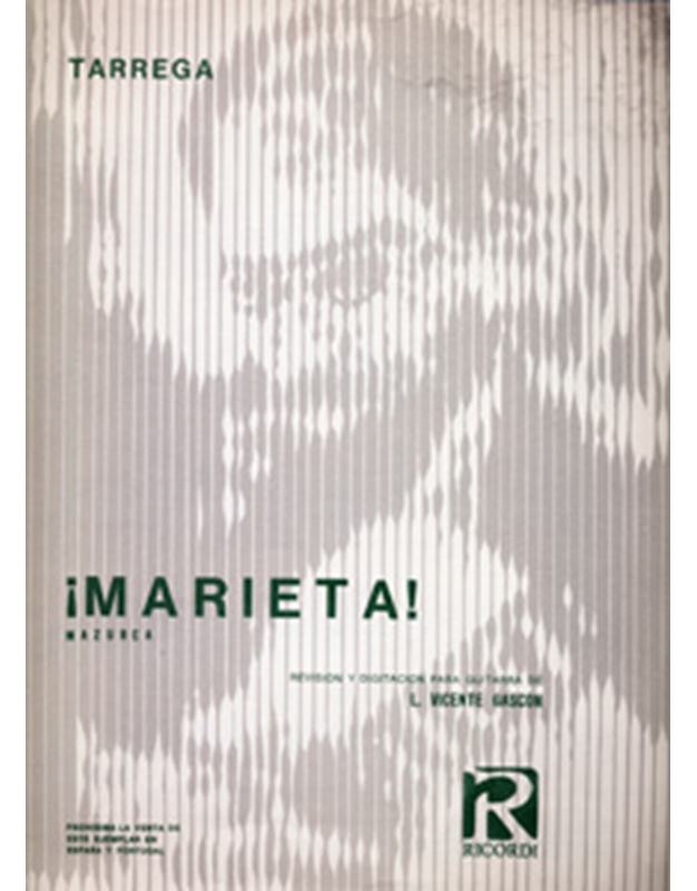 Tarrega Francesco - Marieta (Mazurca)