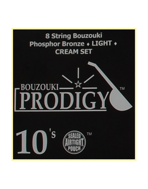PRODIGY Cream 10s  Strings for Bouzouki (8string)