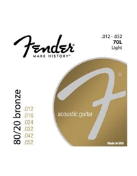 FENDER 70L Acoustic Guitar Strings